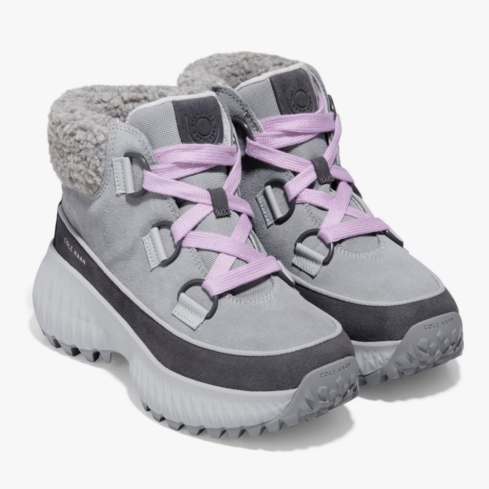 COLE HAAN Woman's Hiking WR Zerogrand Flurry Hiker Monument/Dark Size 5.5
